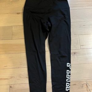 Pink Brand Black Fleece Lined Leggings